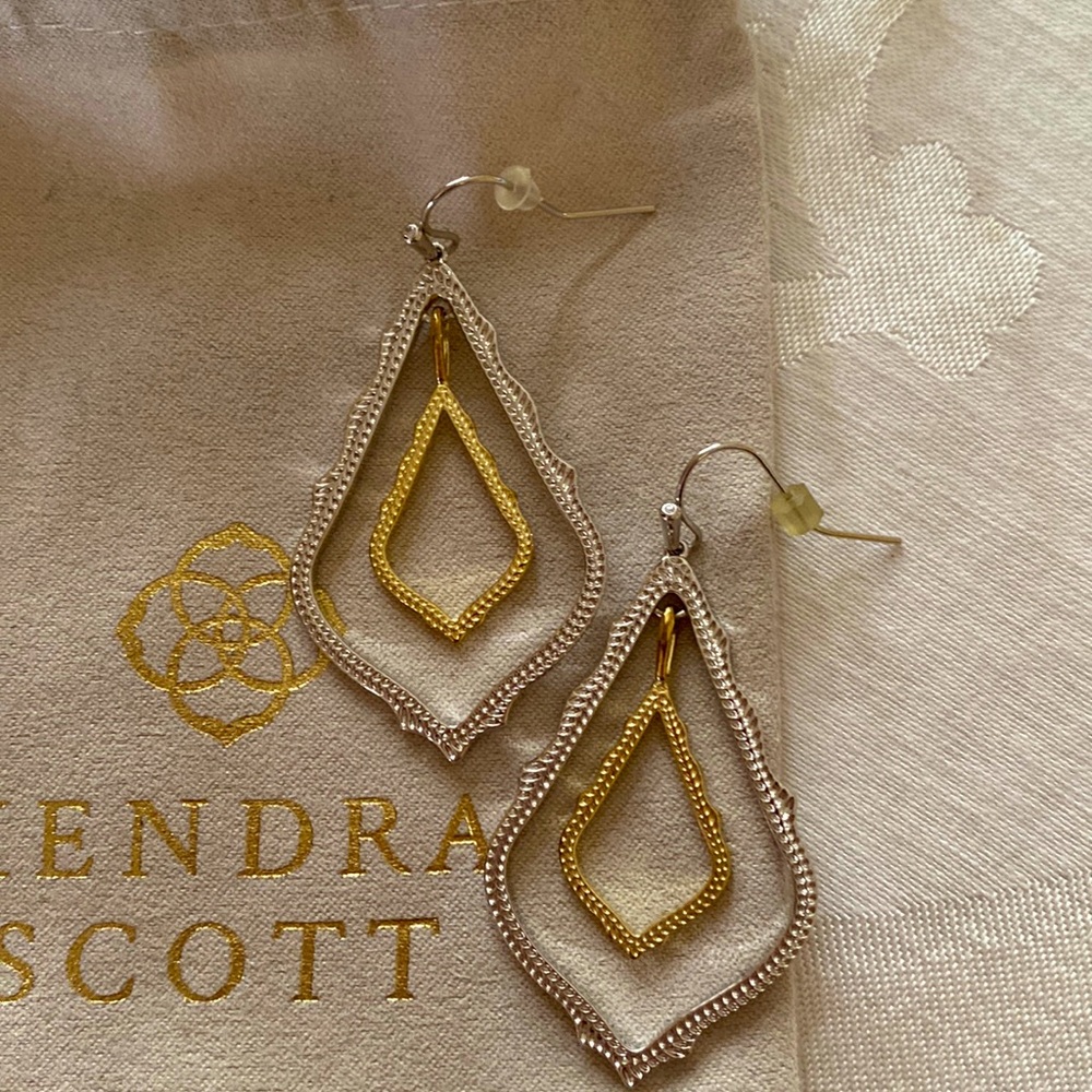 Kendra Scott  Simon mixed metal earrings